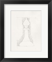 Framed Chess Set Sketch VI