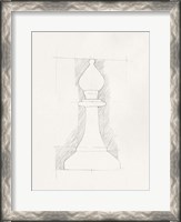 Framed Chess Set Sketch VI