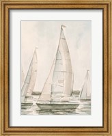 Framed Sail Scribble I