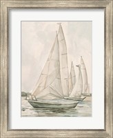 Framed Sail Scribble II