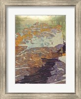 Framed Monet's Landscape VII