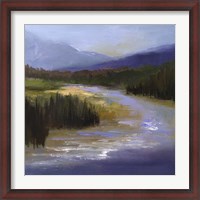 Framed Mountain River II