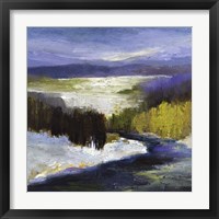 Framed 'Winter II' border=