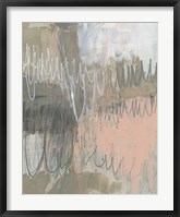 Framed Twombly Script I