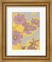 Framed Pop Art Floral II