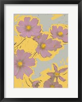 Framed Pop Art Floral II