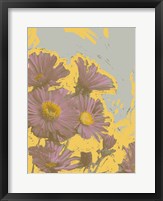 Framed Pop Art Floral V