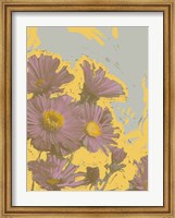 Framed Pop Art Floral V