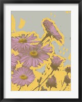 Framed Pop Art Floral VI