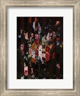 Framed Masked Flemish Bouquet I