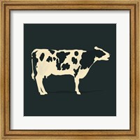 Framed 'Refined Holstein I' border=