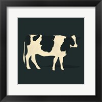 Framed 'Refined Holstein III' border=