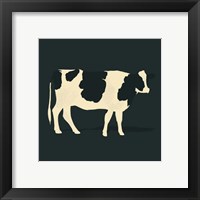 Framed 'Refined Holstein III' border=