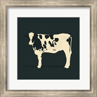 Framed 'Refined Holstein IV' border=