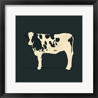 Framed 'Refined Holstein IV' border=