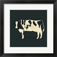 Framed 'Refined Holstein V' border=