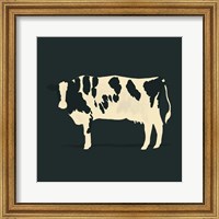Framed 'Refined Holstein V' border=