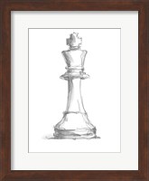 Framed Chess Piece Study II