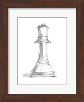 Framed Chess Piece Study III