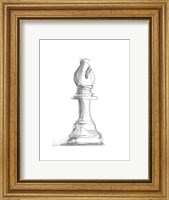 Framed Chess Piece Study IV