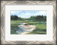 Framed Golf Course Study I