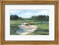 Framed Golf Course Study I