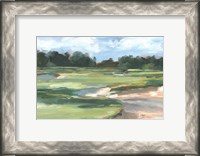 Framed Golf Course Study II