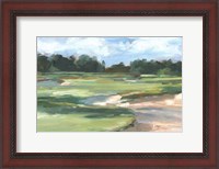 Framed Golf Course Study II