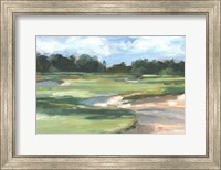 Framed Golf Course Study II