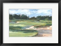 Framed Golf Course Study II