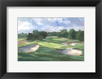 Framed Golf Course Study III