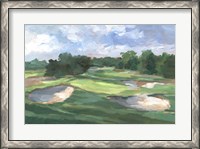 Framed Golf Course Study III
