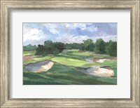 Framed Golf Course Study III