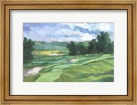 Framed Golf Course Study IV