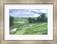 Framed Golf Course Study IV