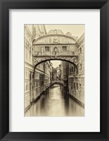 Framed Vintage Venice I