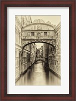 Framed Vintage Venice I