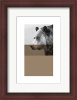 Framed Geo Bear