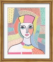 Framed Pattern Lady I