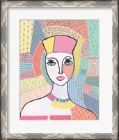 Framed Pattern Lady I