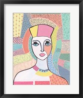 Framed Pattern Lady I