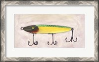 Framed Retro Fishing Lure IV