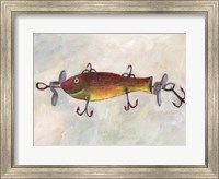 Framed Retro Fishing Lure V