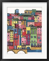 Colorful City II Framed Print