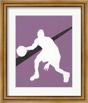 Framed 'It's All About the Game I' border=