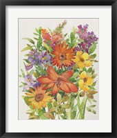 Floral Mix I Framed Print