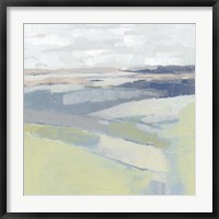 Framed Pastel Prairie I