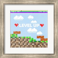 Framed 'Level Up I' border=