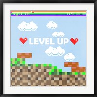 Framed Level Up I