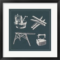 Laundry Tips IV Framed Print